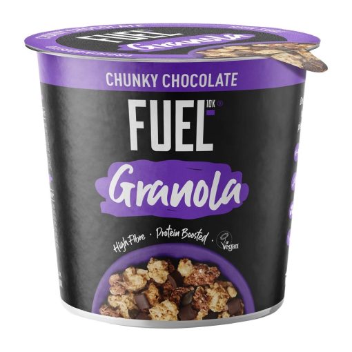 FUEL 10K Chocolate Chunks Granola 70g Pack of 8 (HS846)