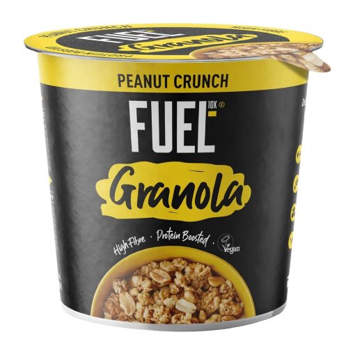 FUEL 10K Peanut Crunch Granola 70g Pack of 8 (HS847)