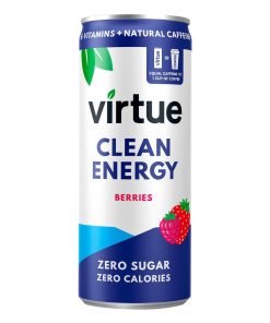 Virtue Clean Energy Berries Drink 250ml Pack of 12 (HS862)