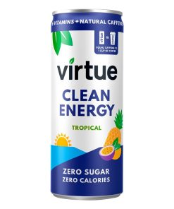 Virtue Clean Energy Tropical Drink 250ml Pack of 12 (HS863)