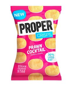 Propercrisps Prawn Cocktail Flavour 30g Pack of 24 (HS880)