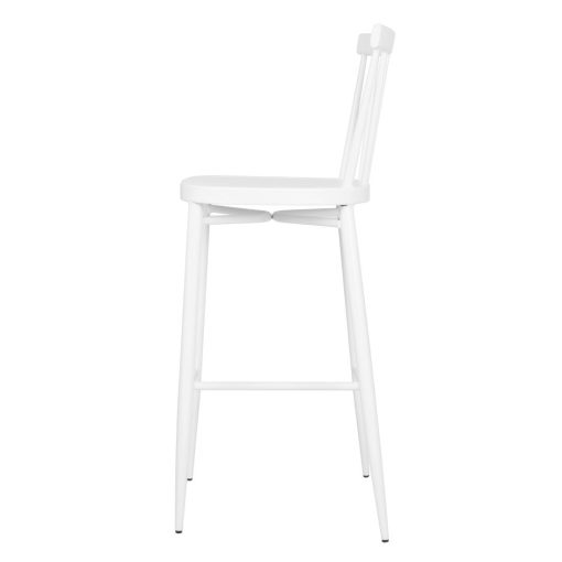 Bolero Windsor Aluminium White High Stools Pack of 2 (DP719)