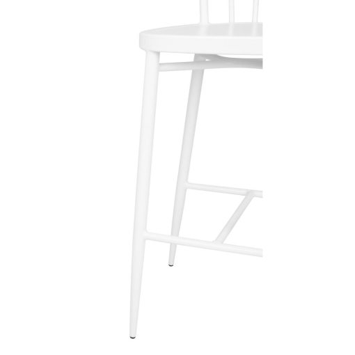 Bolero Windsor Aluminium White High Stools Pack of 2 (DP719)