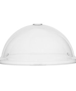 Olympia Kristallon Polycarbonate Domed Plate Cover Round 260mm (DP791)