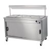 Moffat Mobile Hot Cupboard with Dry Heat Bain Marie 4FBM (DT597)
