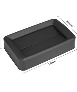 Jantex Black Lid for 60-80Ltr Slim Bins (DX179)