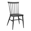 Bolero Windsor Aluminium Black Chairs Pack of 4 (DX686)