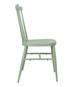 Bolero Windsor Aluminium Green Chairs Pack of 4 (DX687)