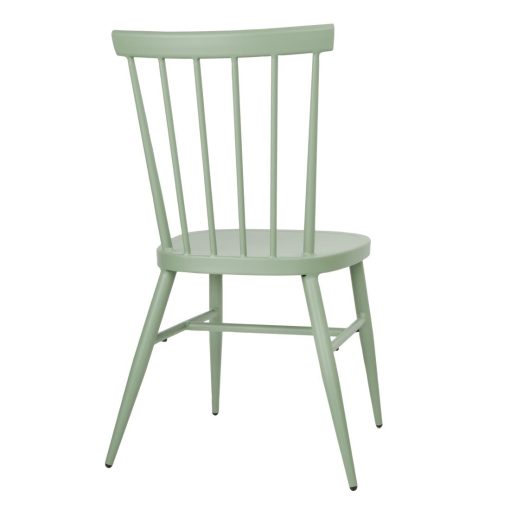 Bolero Windsor Aluminium Green Chairs Pack of 4 (DX687)