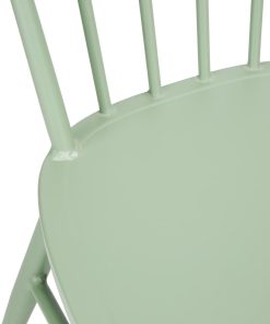 Bolero Windsor Aluminium Green Chairs Pack of 4 (DX687)