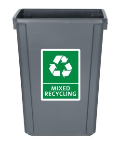 Jantex Slim Bin Grey 60Ltr (DX965)