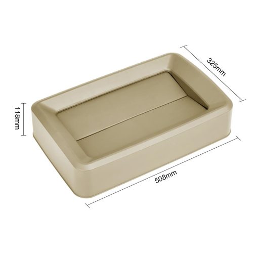 Jantex Beige Lid for 60-80ltr Slim Bins (DX967)