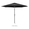 Bolero Seville Round Parasol 3m Diameter Black (DZ870)