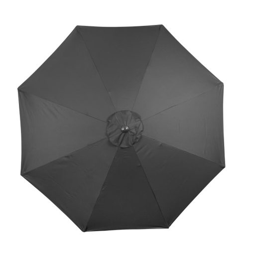 Bolero Seville Round Parasol 3m Diameter Black (DZ870)