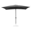 Bolero Seville Square Parasol 2x3m Black (DZ871)