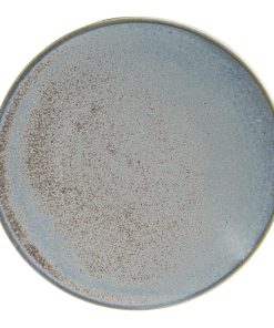 Olympia Ember Blue Coupe Plates 180mm Pack of 6 (FU172)