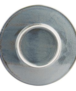 Olympia Ember Blue Coupe Plates 180mm Pack of 6 (FU172)