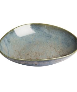 Olympia Ember Blue Triangle Bowls 245x220mm Pack of 4 (FU181)