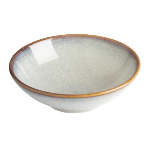Olympia Drift Grey Plain Coupe Bowls 155mm Pack of 6 (FU192)