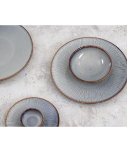 Olympia Drift Grey Plain Dipping Dishes 78mm Pack of 8 (FU193)