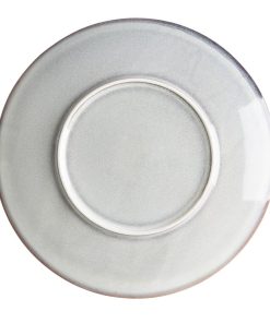 Olympia Drift Grey Embossed Coupe Plates 280mm Pack of 4 (FU194)