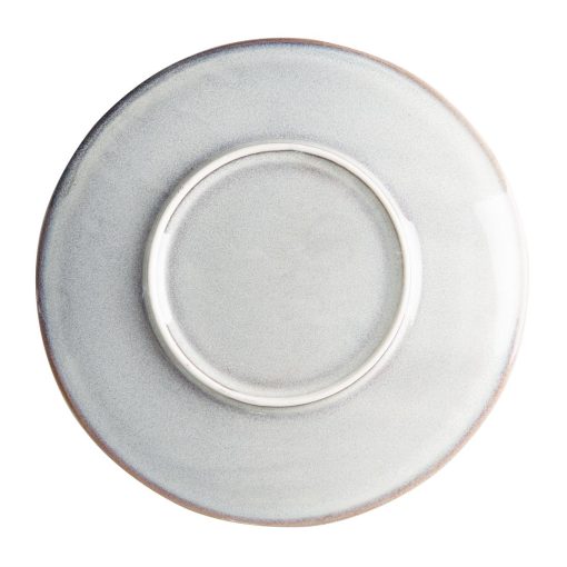 Olympia Drift Grey Embossed Coupe Plates 220mm Pack of 6 (FU195)