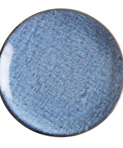 Olympia Denim Blue Coupe Plates 180mm Pack of 6 (FU220)