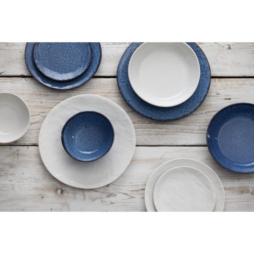 Olympia Denim Blue Coupe Plates 180mm Pack of 6 (FU220)