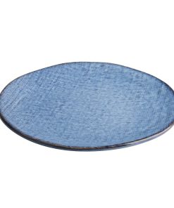 Olympia Denim Blue Coupe Plates 230mm Pack of 6 (FU221)