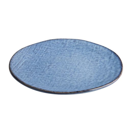 Olympia Denim Blue Coupe Plates 230mm Pack of 6 (FU221)