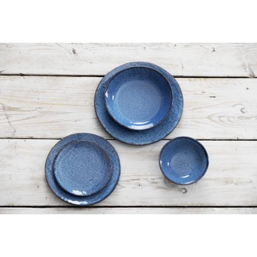 Olympia Denim Blue Coupe Plates 285mm Pack of 4 (FU222)