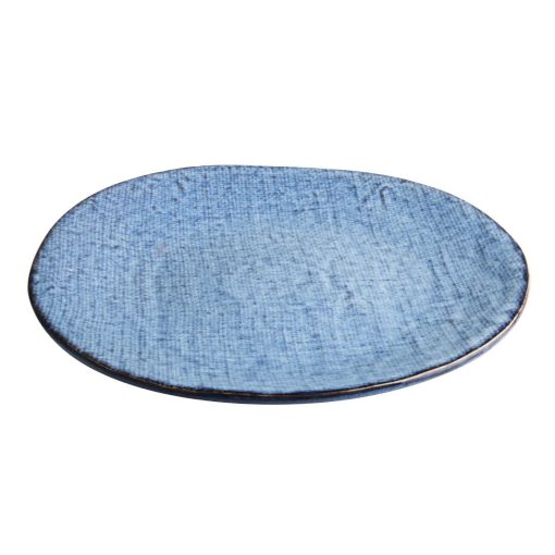 Olympia Denim Blue Coupe Plates 285mm Pack of 4 (FU222)