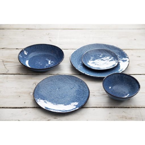 Olympia Denim Blue Coupe Bowls 160mm Pack of 6 (FU224)