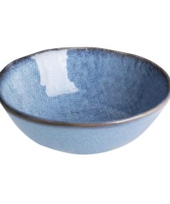 Olympia Denim Blue Coupe Bowls 160mm Pack of 6 (FU224)