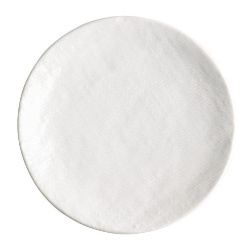 Olympia Denim White Coupe Plates 230mm Pack of 6 (FU226)
