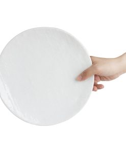 Olympia Denim White Coupe Plates 230mm Pack of 6 (FU226)