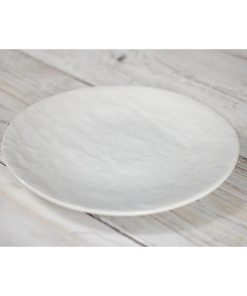 Olympia Denim White Coupe Plates 230mm Pack of 6 (FU226)