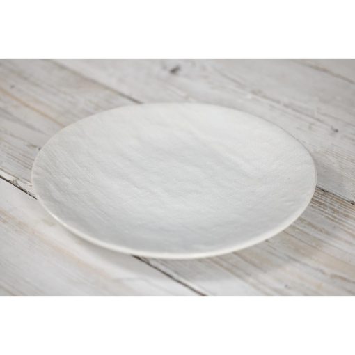 Olympia Denim White Coupe Plates 230mm Pack of 6 (FU226)