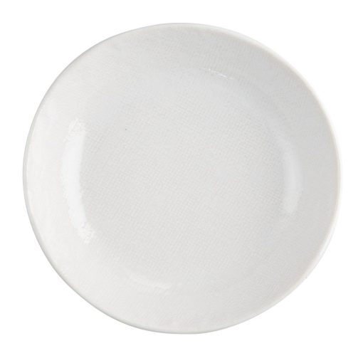 Olympia Denim White Coupe Bowls 220mm Pack of 6 (FU228)