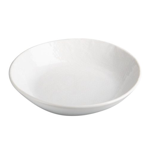 Olympia Denim White Coupe Bowls 220mm Pack of 6 (FU228)
