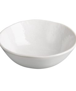 Olympia Denim White Coupe Bowls 160mm Pack of 6 (FU229)