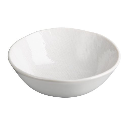 Olympia Denim White Coupe Bowls 160mm Pack of 6 (FU229)