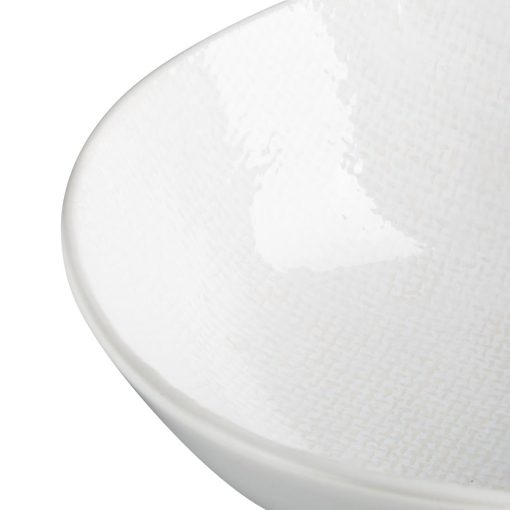 Olympia Denim White Coupe Bowls 160mm Pack of 6 (FU229)
