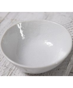 Olympia Denim White Coupe Bowls 160mm Pack of 6 (FU229)
