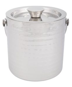 Olympia Hammered Double Wall Ice Bucket 1550ml (FU285)