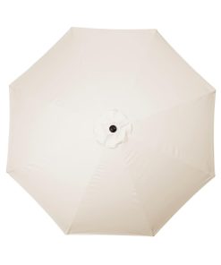 Bolero Seville Round Parasol 3m Diameter Cream (FU503)