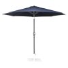 Bolero Seville Round Parasol 3m Diameter Navy Blue (FU504)