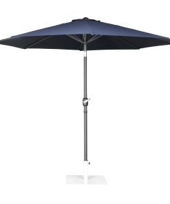 Bolero Seville Round Parasol 3m Diameter Navy Blue (FU504)