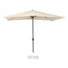 Bolero Seville Square Parasol 2x3m Cream (FU505)