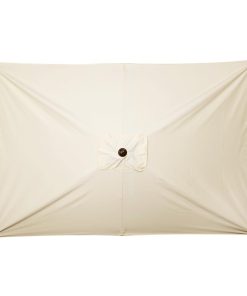 Bolero Seville Square Parasol 2x3m Cream (FU505)